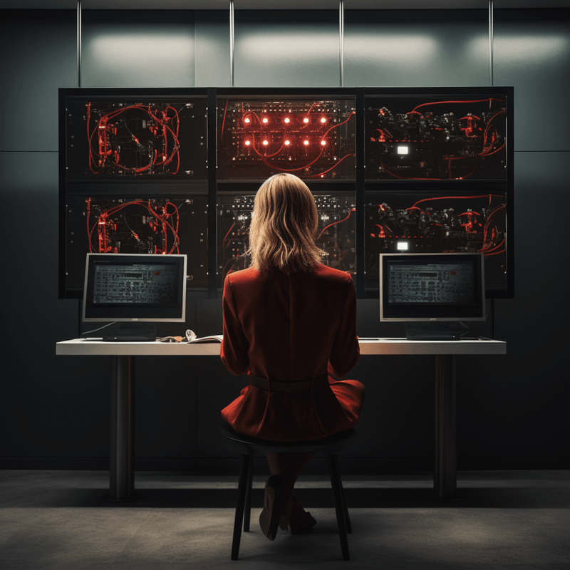 SystemIntegrators'Guild_a_female_system_integrator_at_work.png